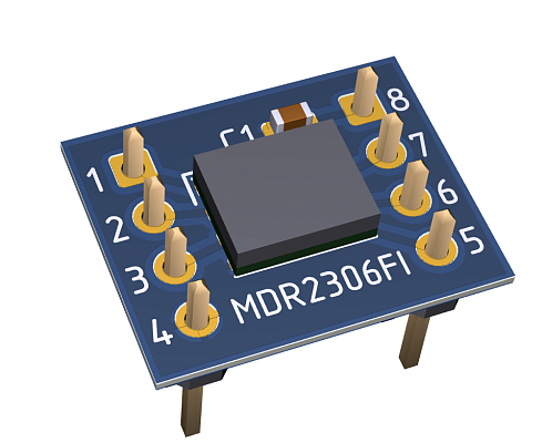 MDR2306FI-Micro плата с микросхемой FLASH памяти Отладочные комплекты