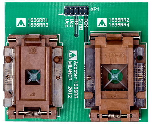 Адаптер для программирования микросхем К1636РР1 - К1636РР4 Программаторы